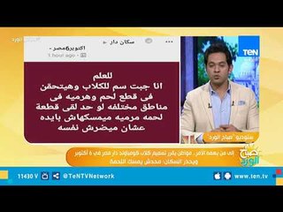 مواطن يقرر تسميم كلاب كومباوند دار مصر في 6 أكتوبر ويحذر السكان: محدش يمسك اللحمة