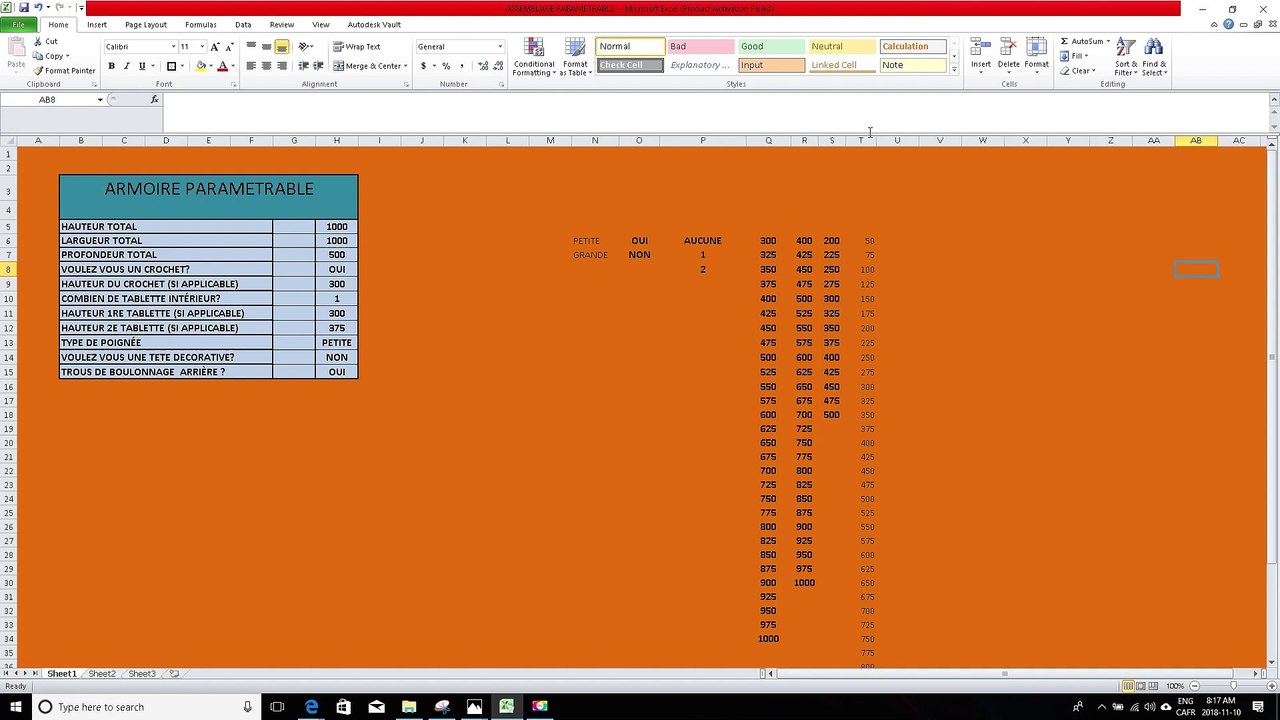 LCM - EXCEL / WORD FRANCAIS – COMMENT MASQUER, DEMASQUER UNE COLONNE DANS EXCEL