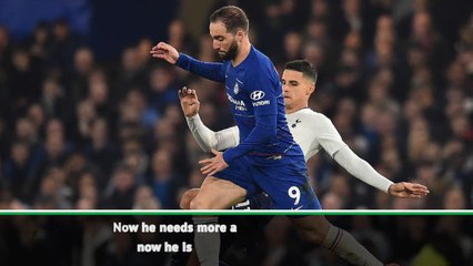 下载视频: Higuain needs to improve his physical condition - Sarri