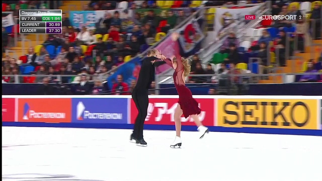 Rostelecom Cup 2018 Christina Carreira and Anthony ponomarenko RD ESP ITA