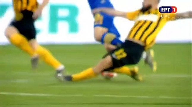 Matilla Injury - Aris vs AEK 02.03.2019