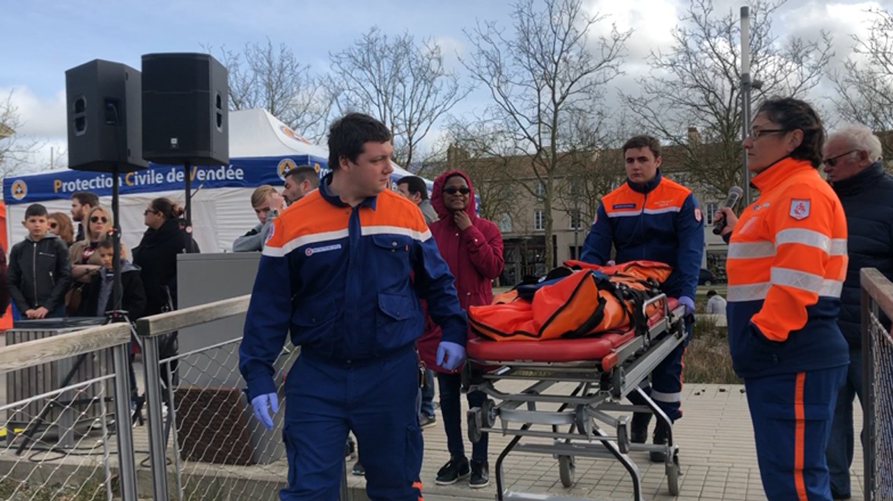 Démonstration de la Protection civile