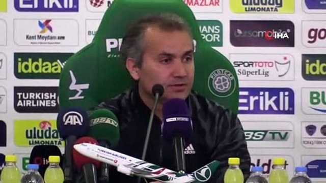 Ersel Uzğur: “Uzatmada yediğimiz gol Bursaspor adına futbol şansı, bizim adımıza futbol şansızlığı”