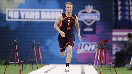 Ryan Finley runs an official 4.73 40-yard dash at 2019 combine