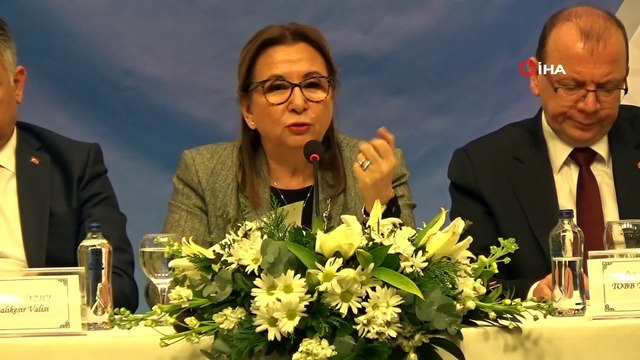 Ticaret Bakanı Ruhsar Pekcan, Balıkesirli iş adamlarıyla bir araya geldi