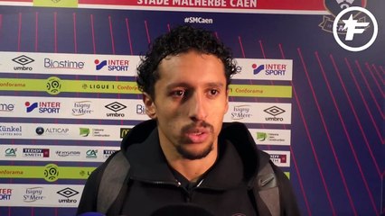 La réaction de Marquinhos