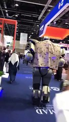 Robot Police in Dubai Exhibition