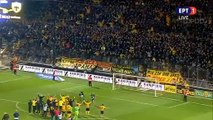 Aris fans and players celebrate the win - Aris vs AEK 02.03.2019 [HD]