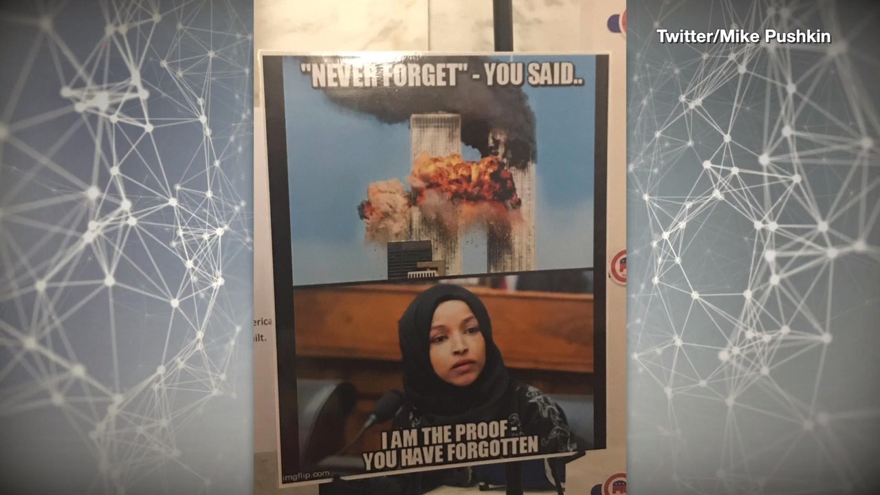 Poster Linking Rep. Omar to 9/11 Attack Sparks Outrage in WV Capitol