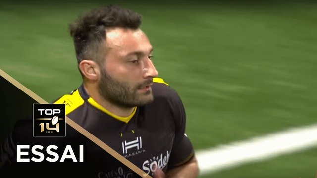 TOP 14 - Essai Jérémy SINZELLE 2 (SR) - Racing 92 - La Rochelle - J18 - Saison 2018/2019
