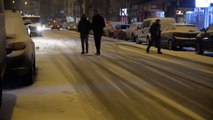 Ardahan'da kar yağışı ve tipi etkili oluyor