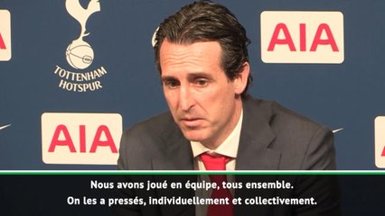 Emery : "Nous aurions pu remporter cette rencontre"