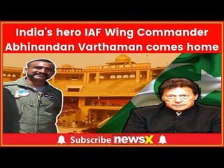 IAF Wing Commander Abhinandan Varthaman on his way to Lahore