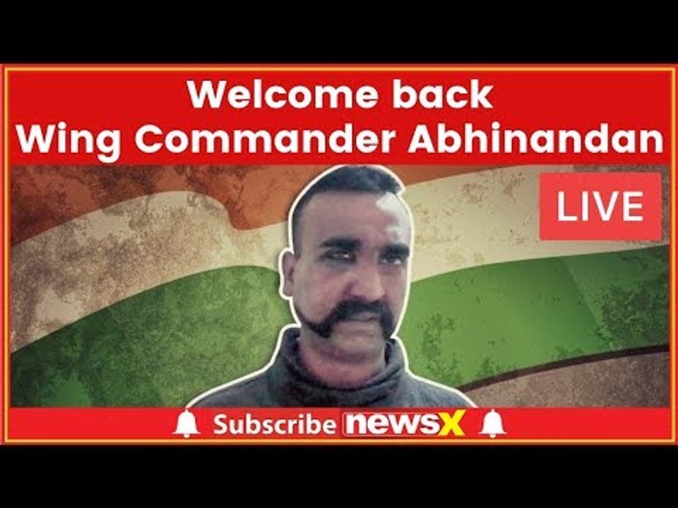 India Welcome  Abhinandan Varthaman