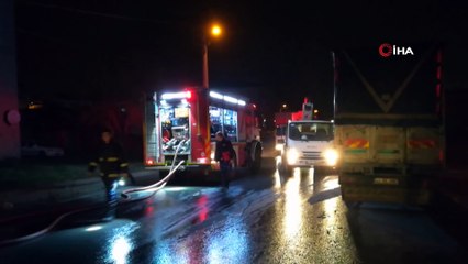 Gecekonduda çıkan yangın güçlükle söndürüldü