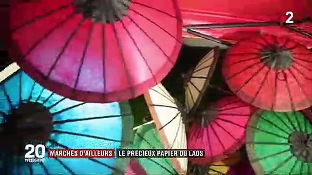 Laos : à la découverte du marché de Luang Prabang et de son précieux papier