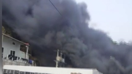 창원 멸치 건조작업장 화재로 3억여 원 피해 / YTN