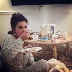 Salena Gomez at Home