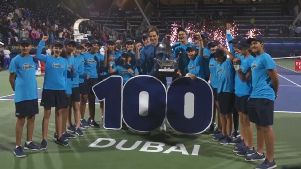 Roger Federer holt 100. ATP-Sieg
