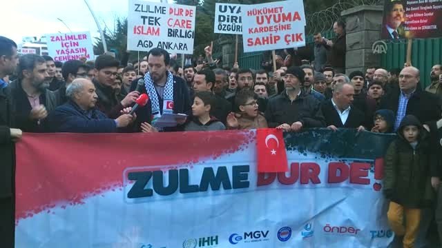 Mısır Büyükelçiliği Önünde İdam Protestosu