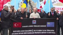 Kırım Tatarları Rusya'nın Kırım'ı yasa dışı ilhakını protesto etti - ANKARA