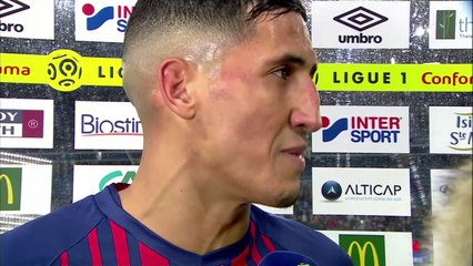 Réaction de Fayçal Fajr après SMCaen / Paris SG