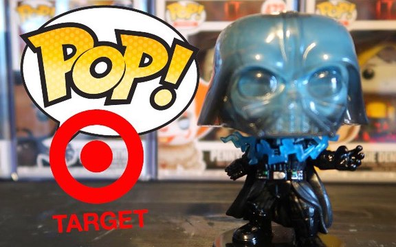 STAR WARS DARTH VADER ELECTRICUTED FORCE LIGHTNING TARGET EXCLUSIVE GLOW IN THE DARK DETAILED LOOK REVIEW