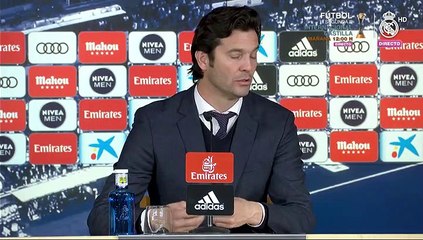 Solari: "Lo hemos buscado de todas las maneras y no hemos encontrado el gol"