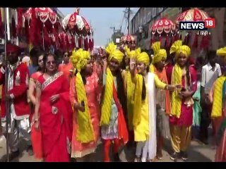 रीवा में महाशिवरात्रि की धूम, हजारों लोग हुए शिव बारात में शामिल