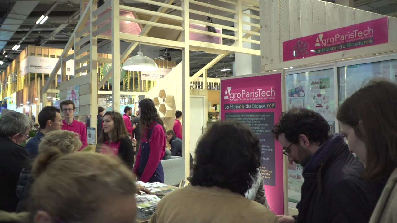 La Maison du Biosourcé par AgroParisTech (Salon de l'Agriculture)