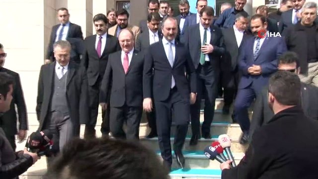 Adalet Bakanı Abdulhamit Gül: 'Terörle mücadele ederken hukuktan ayrılmamak bizim temel prensibimizdir'