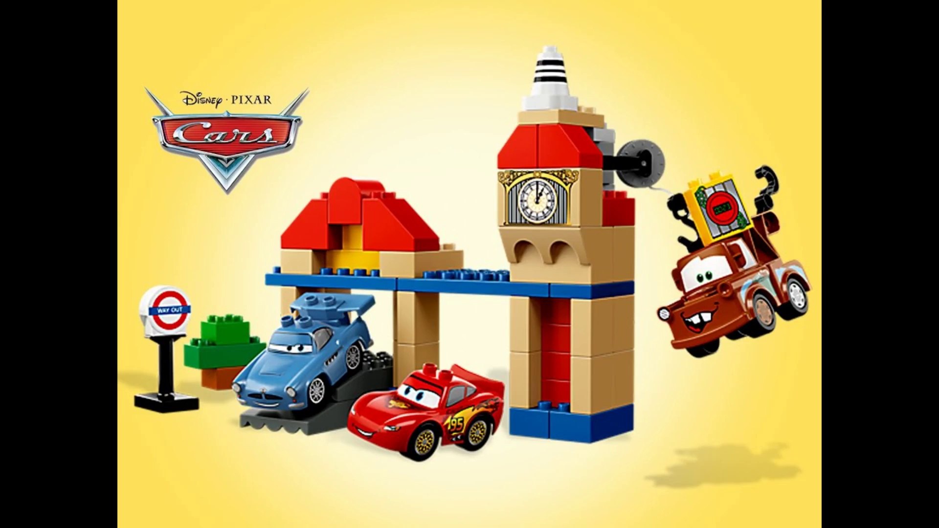 Lego Duplo Disney Pixar Cars 2 Big Bentley Lightning McQueen Mater 5828  Mega Bloks - Demo Review - video Dailymotion