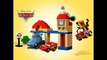 Lego Duplo Disney Pixar Cars 2 Big Bentley Lightning McQueen Mater 5828 Mega Bloks  - Demo Review