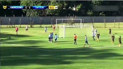 Comunicaciones 0-2 San Telmo - Primera B - Fecha 26
