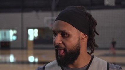 Patty Mills - Shootaround 3/2