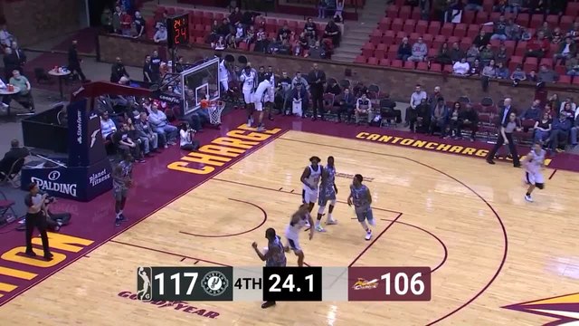 Josh Huestis Posts 10 points & 11 rebounds vs. Canton Charge