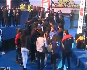 PWL 3 Day 5_ Visuals after the match between UP Dangal and Mumbai Maharathi