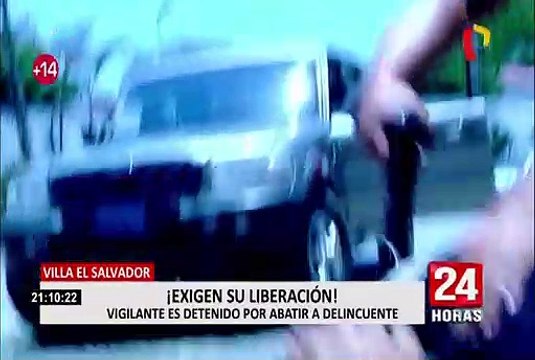 VES: detienen a vigilante que mató a ladrón de un disparo