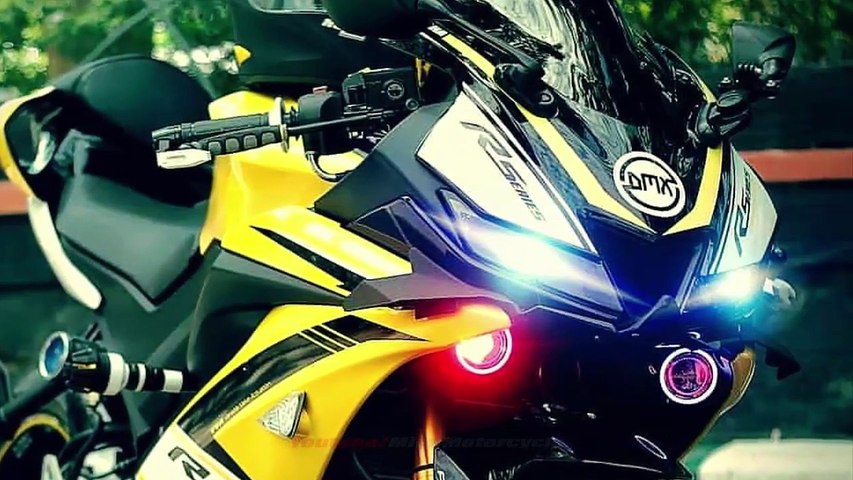 New Yamaha R15  Body Kit Style From Superbike R1 | 2019 R15  Custom  Style R1 - Dailymotion Video
