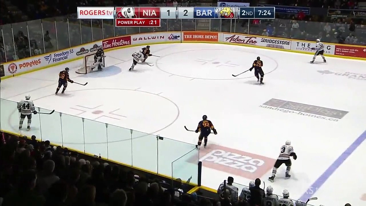OHL Niagara Icedogs at Barrie Colts