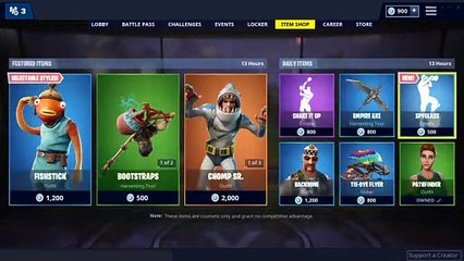 FIRST FORTNITE SEASON 8 ITEM SHOP!! New Fortnite Item Shop - (Fortnite Battle Royale)