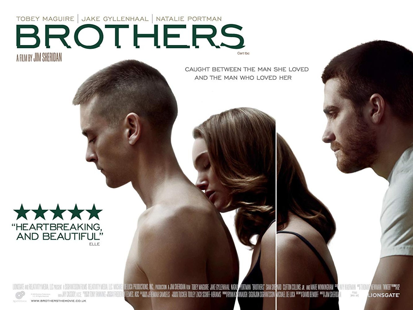Brothers movie (2009) - Tobey Maguire, Jake Gyllenhaal, Natalie