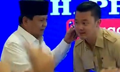 Temui Pendukungnya di Jakarta, Prabowo Singgung Masalah Perekenomian Indonesia