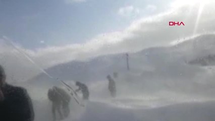 Bingöl Tipiden Mahsur Kalan 7 Kişi Kendi İmkanlarıyla Kurtuldu