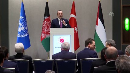 Çavuşoğlu: 'ABD'nin özellikle maddi konularda yaptığı baskılarla Filistinlileri terbiye etmeye çalıştığını biliyoruz' - İSTANBUL