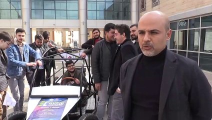 HRÜ'deki mühendis adaylarından elektrikli araç - ŞANLIURFA