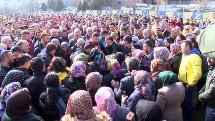 Otobüs Kazasında Ölen Taraftar İçin Tören Düzenlendi