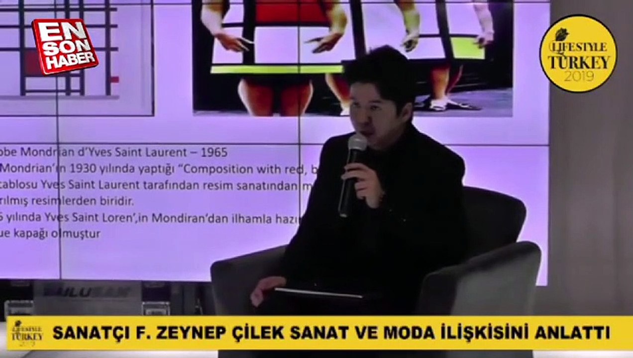 Sanatçı Fatma Zeynep Çilek Sanat ve Moda ilişkisini anlattı