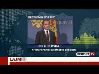 Zgjedhjet në Tuz/ Nik Gjeloshaj për Report Tv: Aleanca e 3 partive shqiptare, e vetmja rrugë