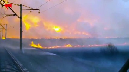 Пожары на Дальний Восток пришли с опережением графика